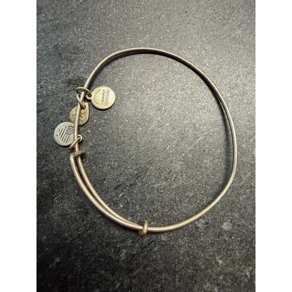 Alex And Ani Bangle Bracelet Lot Of 8 Mixed Stack Fleur De Lis Pineapple Marine